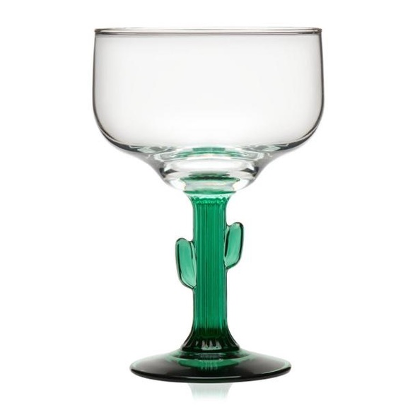 NWT Desert Cactus Margarita Glass 16oz - Picture 2 of 4